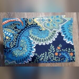 Pottery Barn Pillow Sham Paisley Medallion Cotton (1) Standard sz